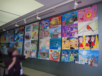 ユネスコジュニア世界児童画展 受賞作品 絵画教室 東京都世田谷