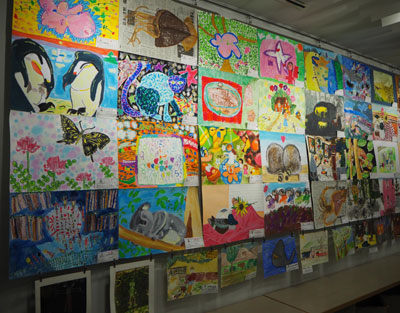 ユネスコジュニア世界児童画展 受賞作品 絵画教室 東京都世田谷区